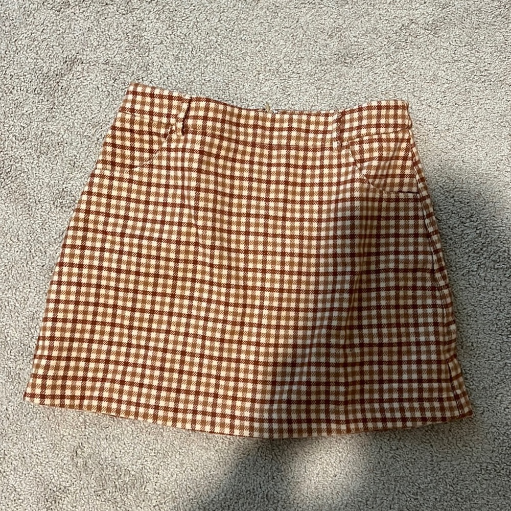 Lulus Sadie & Sage plaid skirt